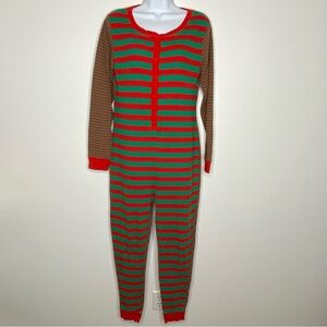 Target Christmas Collection Holiday Striped Jumpsuit